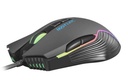 RATON FURY GAMING HUSTLER 6400DPI RGB NEGRO NFU-1698