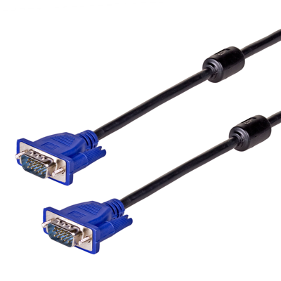 Cable Vga M/M 1,8 Mtrs Akyga Negro Ak-Av-01