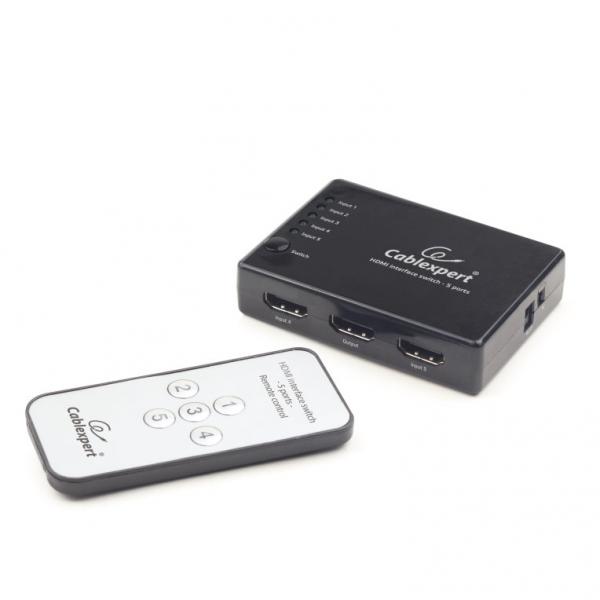 Conmutador Switch Hdmi 4K 5 Puertos Gembird Dsw-Hdmi-53