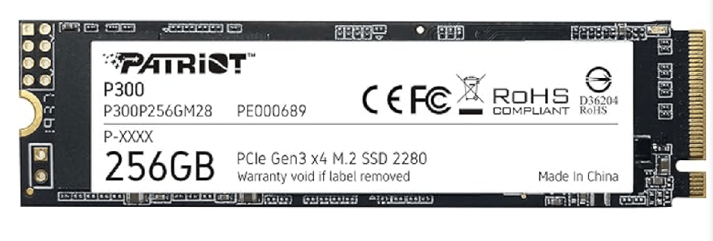 Disco Duro Ssd Nvme M.2 256Gb Sata3 Patriot P300P256Gm28