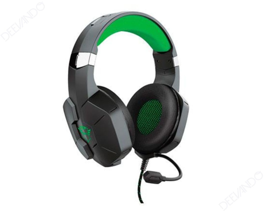 Auriculares Con Micrófono Trust Gaming Gxt 323X Carus Verdes 24324