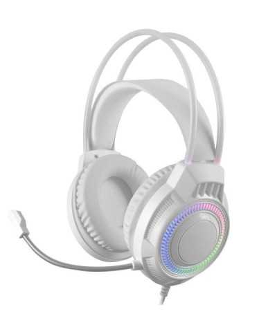 Auriculares Con Micrófono Mars Gaming Mh124w Blancos 