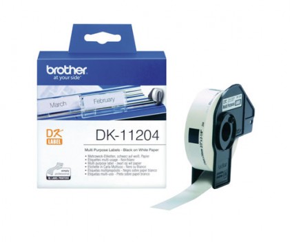 Etiqueta Brother Dk-11204 17*54 400U