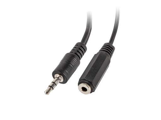 [P2123491] Adaptador Audio Jack Lanberg Estereo 3,5 H / 2 X Jack 3,5 M Ad-0024-Bk