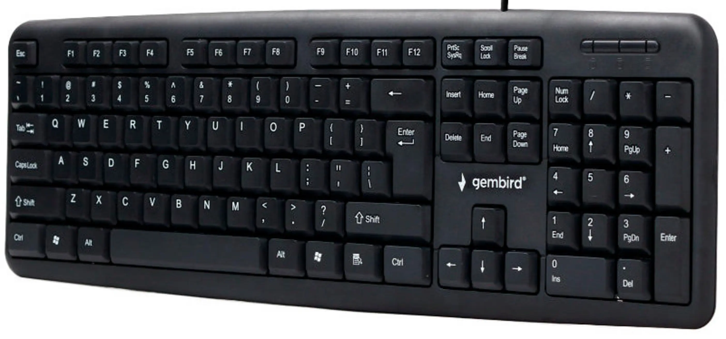 [P2125012] Teclado Gembird Usb Negro Kb-U-103-Es