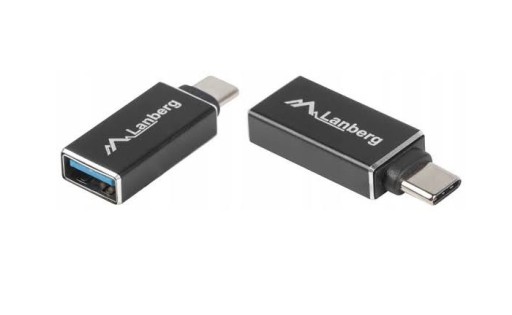 [P2125548] Adaptador Lanberg Usb Tipo C Macho A Usb 3.1 Otg Hembra Ad-Uc-Ua-02