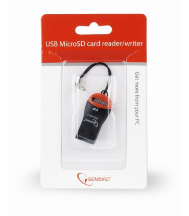 [P2200506] Lector De Tarjeta Gembird Microsd A Usb Fd2-Msd-3