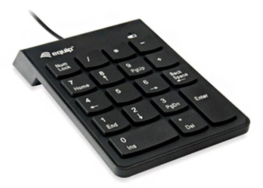 Teclado Numerico Equip Usb Negro 245205