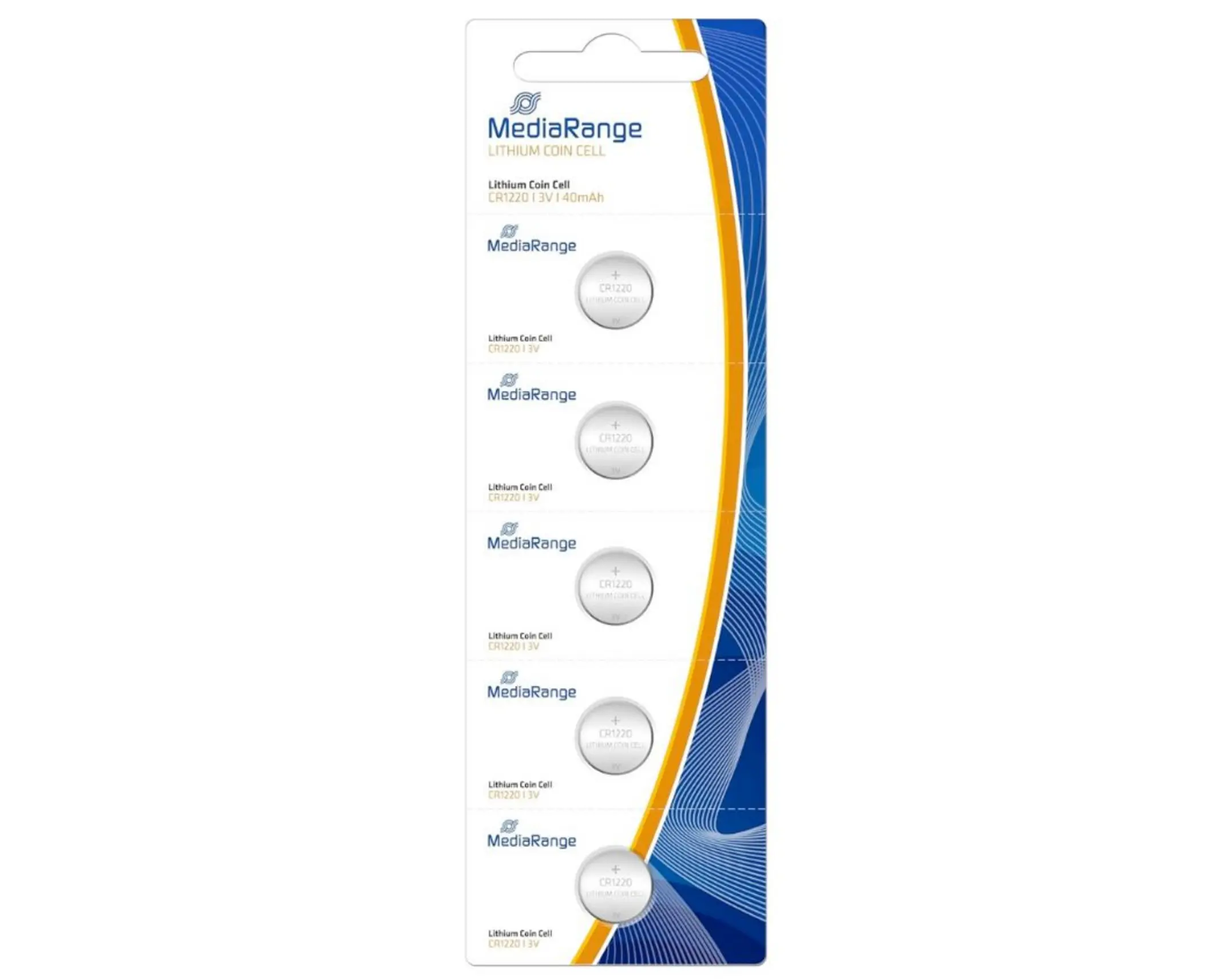 Pila Boton 3V Cr1220 Mediarange