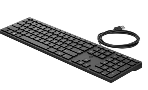 Teclado Hp 320K Halley Negro 