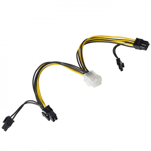 Cable Alimentacion Akyga Pci-E 6 Pines H A X2 Pci-E 6/8 Pines M Ak-Ca-55