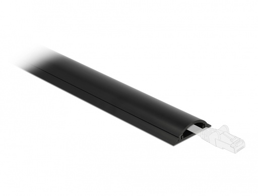 Canaleta Delock Autoadhesivo 50 X 12 Mm X 1 M Negro