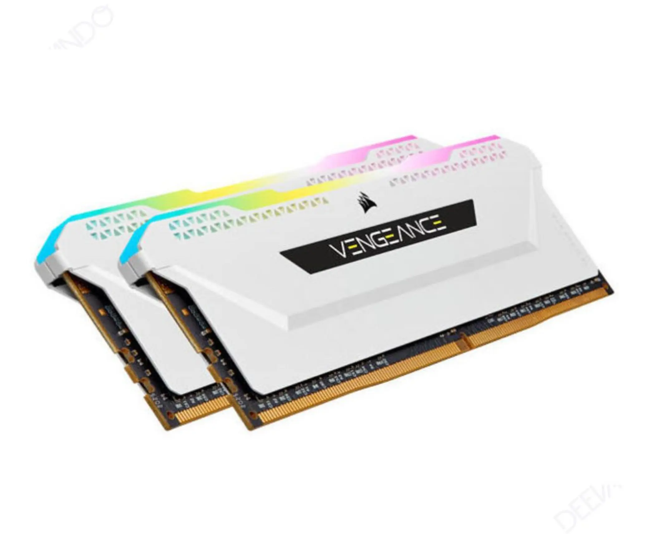 Memoria Corsair Vengeance Rgb Pro Sl blanca Ddr4 3600 32Gb Pack 2X16Gb Cmh32gx4m2d3600c18w