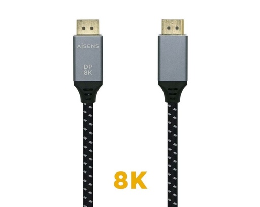 Cable Displayport Aisens 1.4 8K M/M 2 Mtrs A149-0437