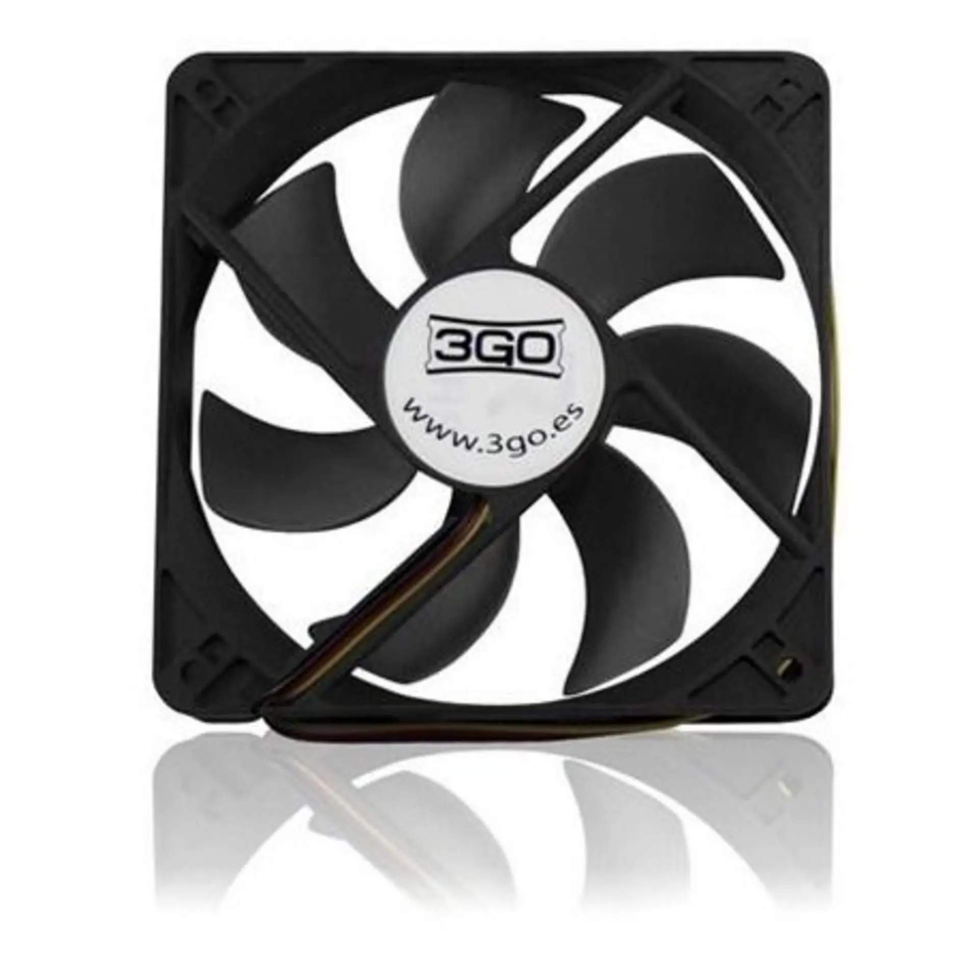 Ventilador 3Go Fan12Bk 12Cm