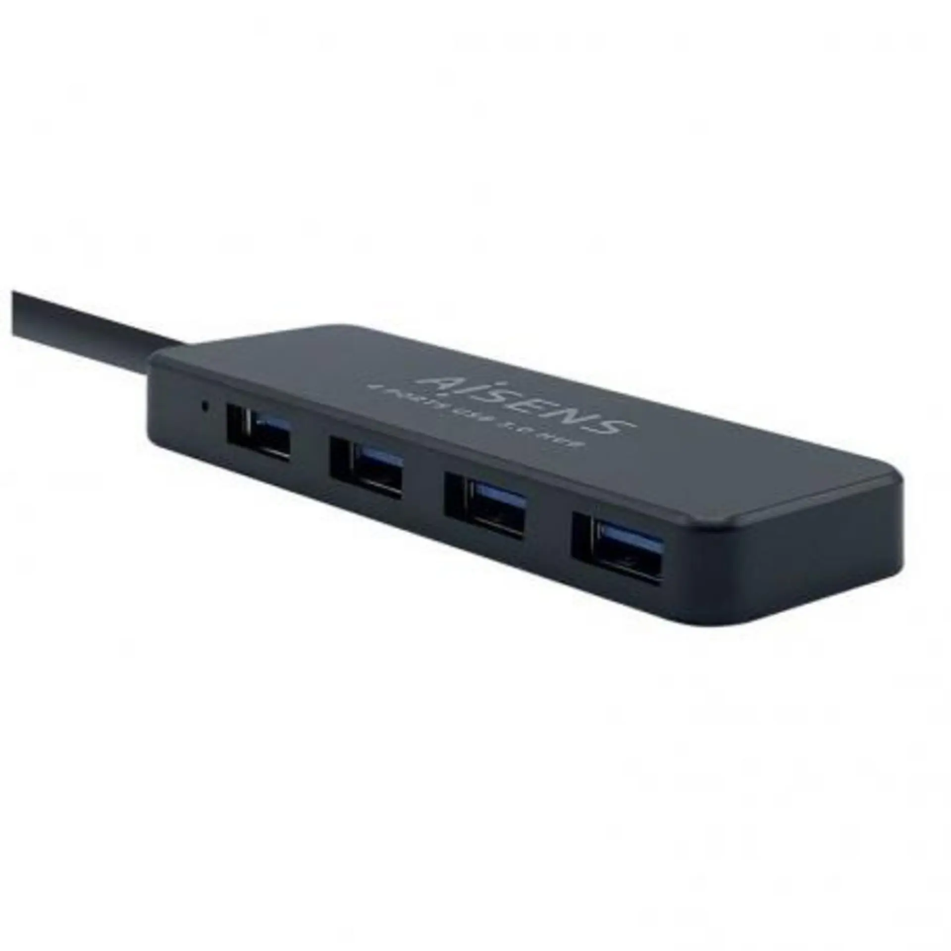 Hub 4 Puertos Usb 3.0 Vention Negro Ckohb