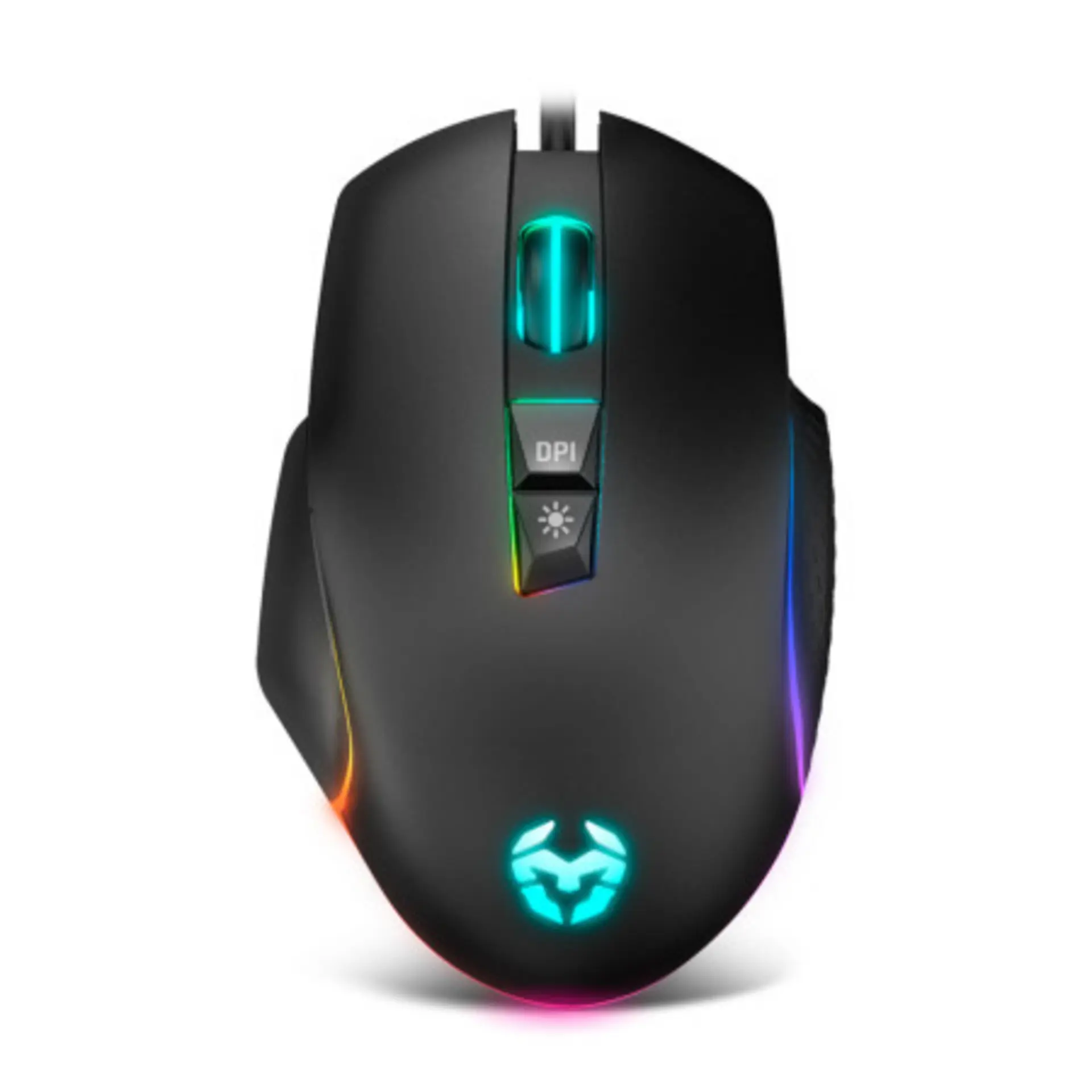 Ratón Gaming Krom Keos 6400Dpi Rgb Negro Nxkromkeos