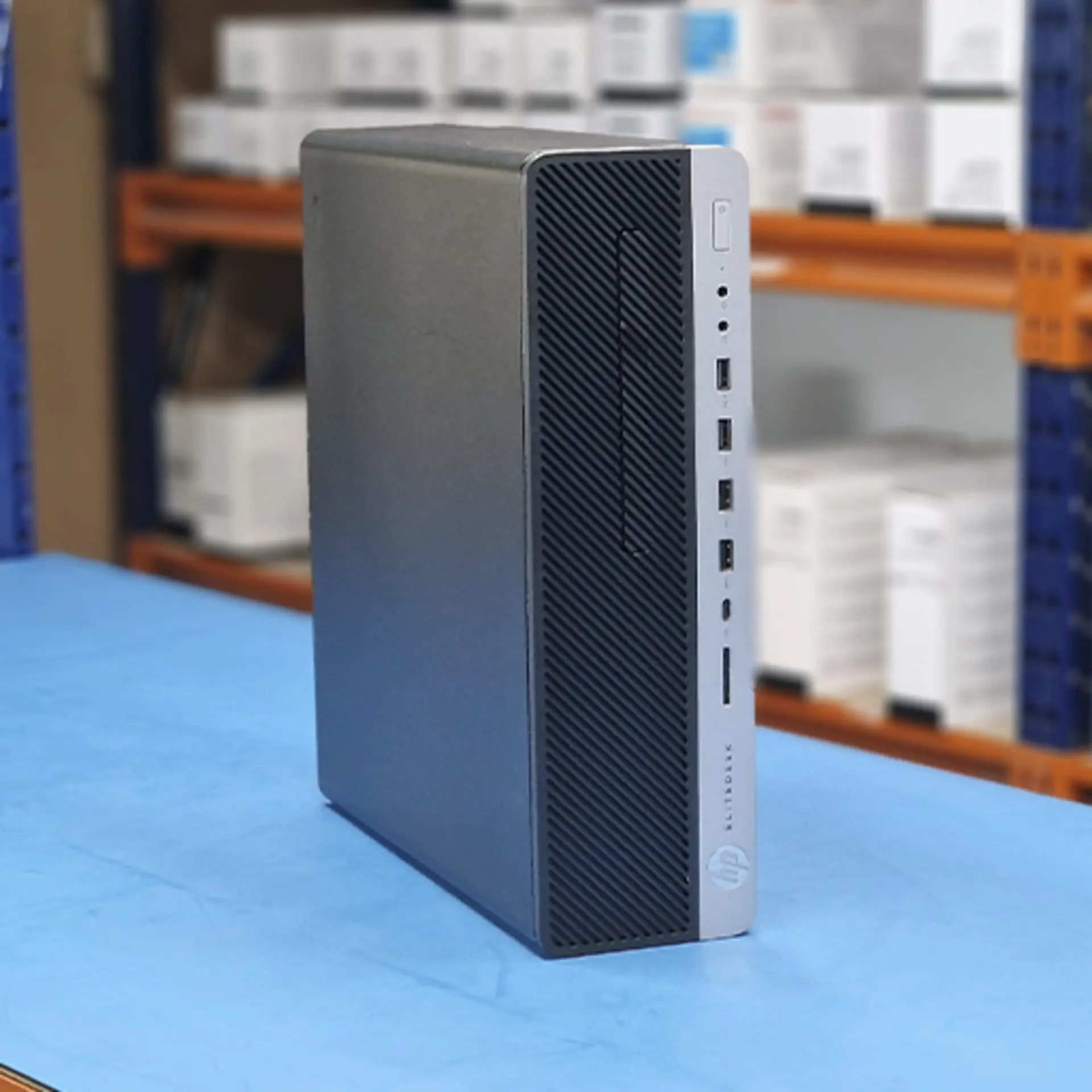 [ED800G3DT-I57500-8GB-N250-H500] Ordenador Reacondicionado Hp Elitedesk 800 G3 Sff Intel Core I5-7500 3.4Ghz 8Gb Nvme 250Gb + Hdd 500Gb W11 (24 Meses Garantía)  