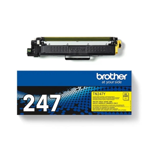 [MC-TN247Y] Brother TN247 Amarillo Cartucho de Toner Original - TN247Y