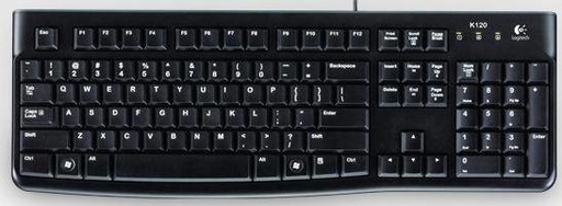 [P2117489] Teclado Logitech K120 Usb Oem